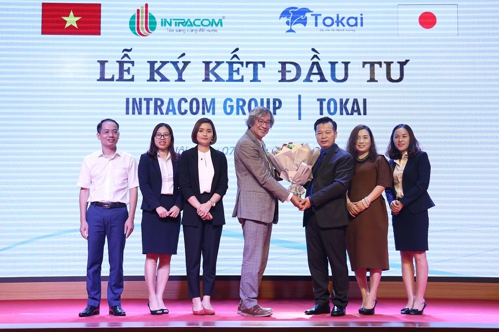 Lễ kí kết hợp đồng của Intracom Tokai 